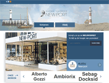 Tablet Screenshot of newportshop.be